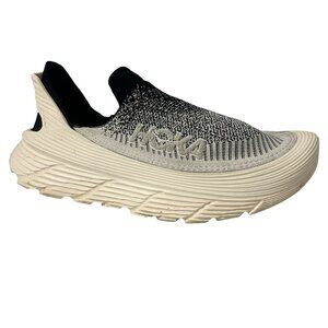 Hoka One One U Restore TC Slip On Shoes Sneakers Black White Size 13